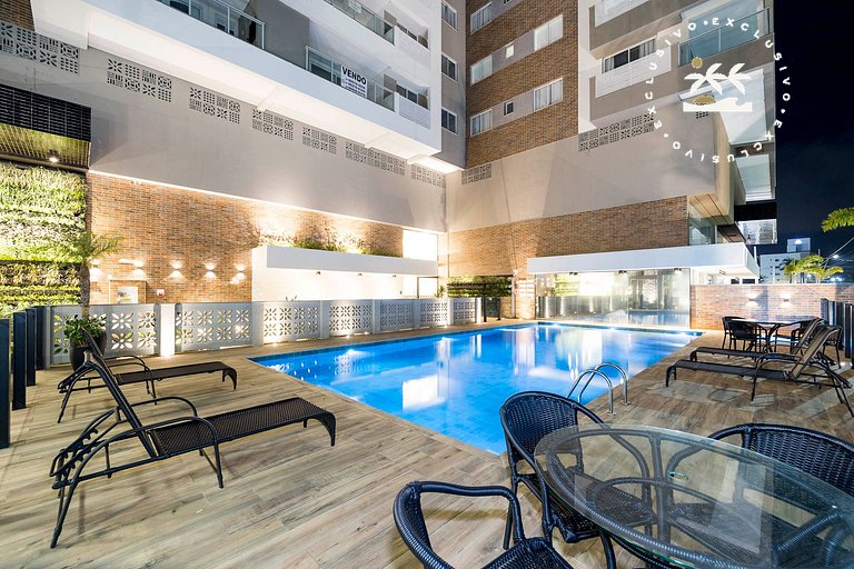 Terrazzo 602B - Cobertura duplex 2 suítes em condomínio de l