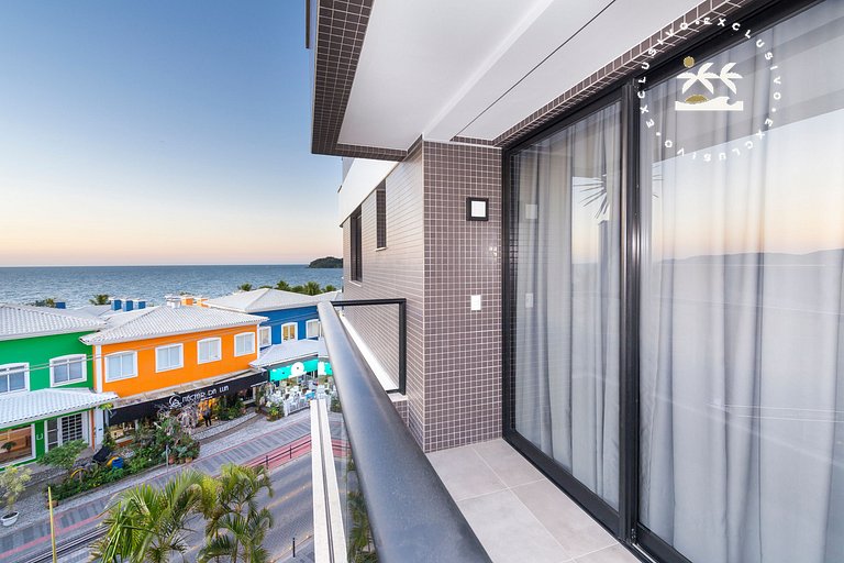 Aion 202 - Loft c/ cozinha - 50 metros da Praia