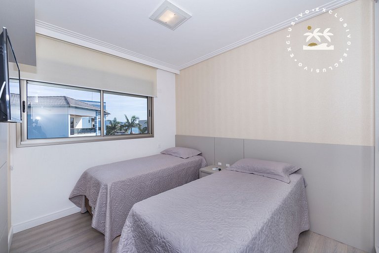 Punta Blu 202v2 – 4 Quartos - 2 Vagas de Garagem | Praia do