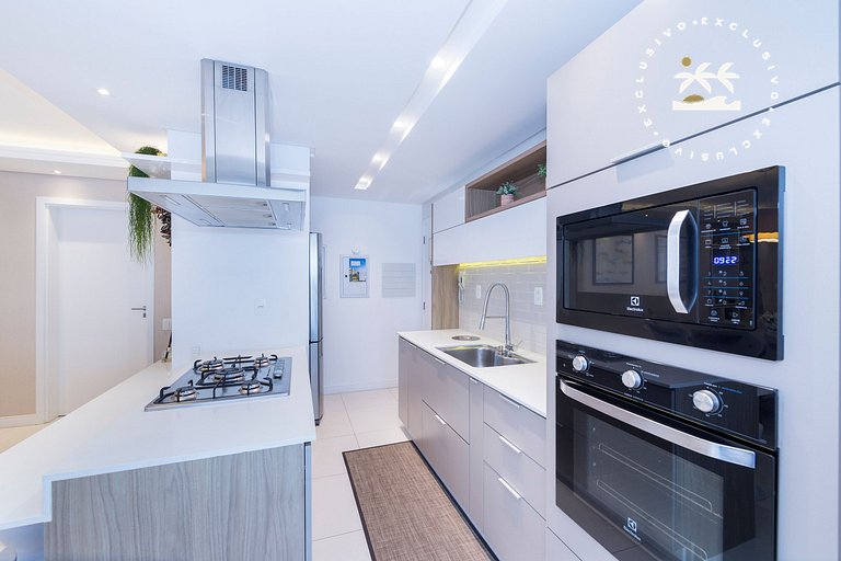 Punta Blu 202v2 – 4 Quartos - 2 Vagas de Garagem | Praia do