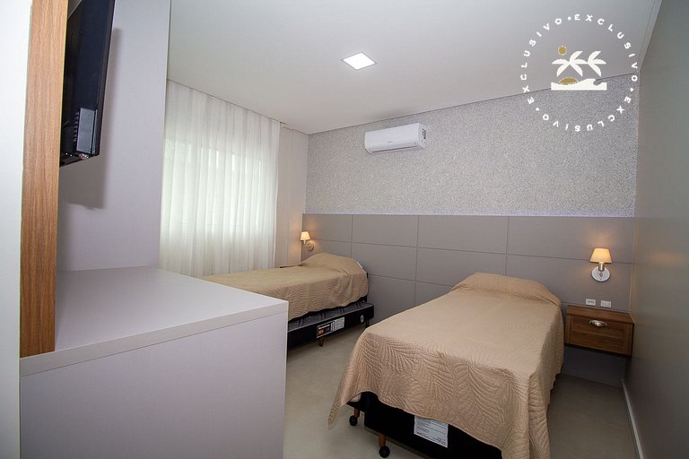 Puntarenas 204 - Excelente apartamento 2 suítes - Finamente