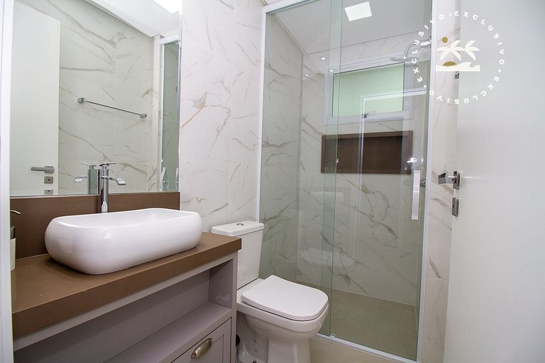 Puntarenas 204 - Excelente apartamento 2 suítes - Finamente