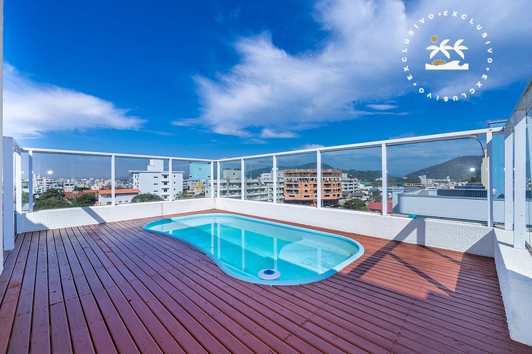 Cardeal 501C - Cobertura com 3 quartos e piscina privativa à