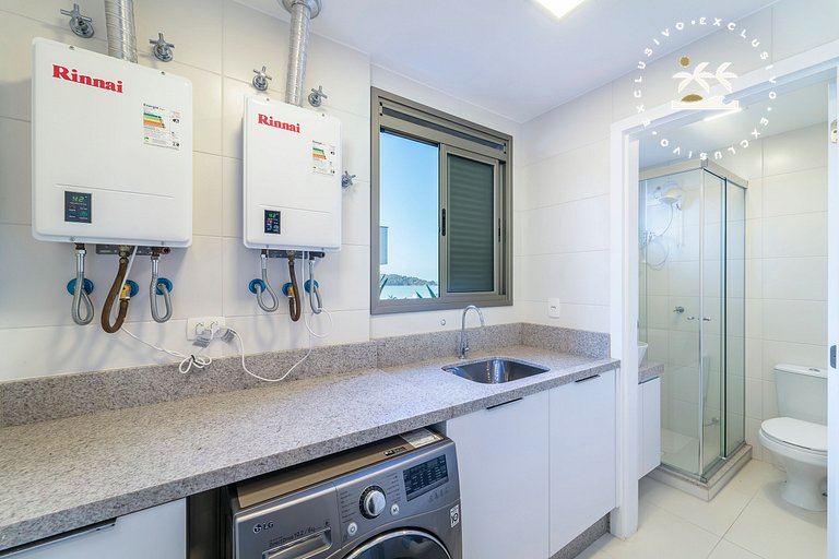 Punta Blu 102v5 – 4 Quartos - 2 Vagas de Garagem | Praia do