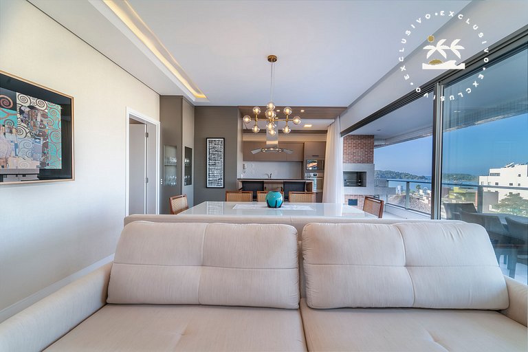 Punta Blu 102v5 – 4 Quartos - 2 Vagas de Garagem | Praia do