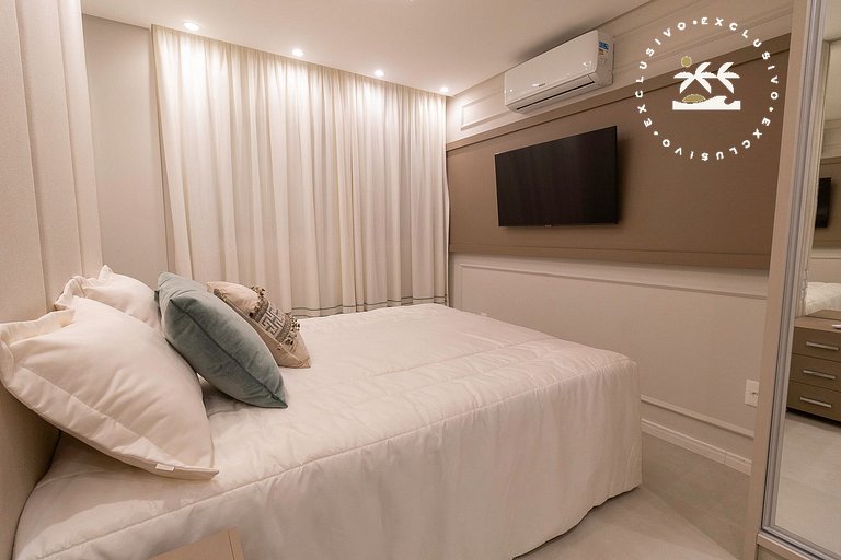 Puntarenas 203 - Apto 2 suítes à 80 metros da Praia do Maris