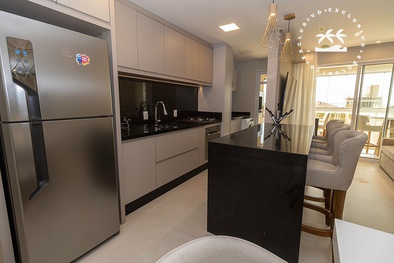 Puntarenas 203 - Apto 2 suítes à 80 metros da Praia do Maris