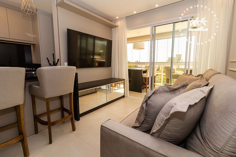 Puntarenas 203 - Excelente apartamento 2 suítes - Finamente
