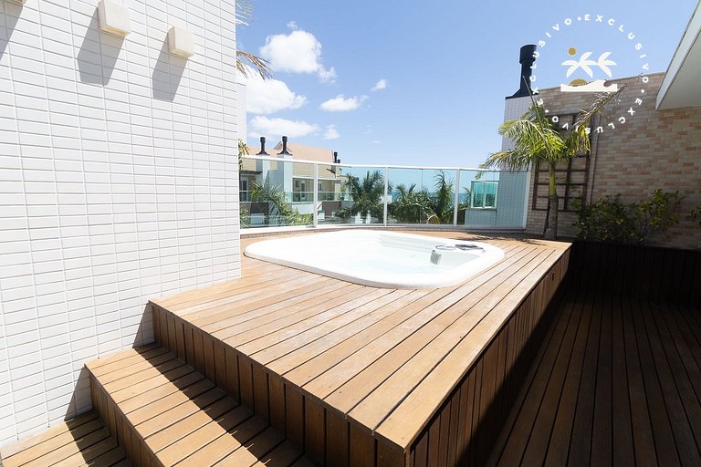 Boulevard 308B - Excelente cobertura em condomínio de luxo n
