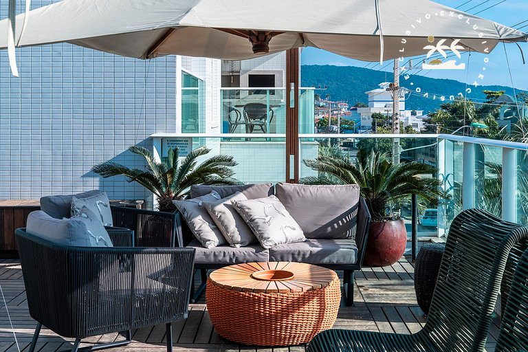 Boulevard 308B - Excelente cobertura em condomínio de luxo n