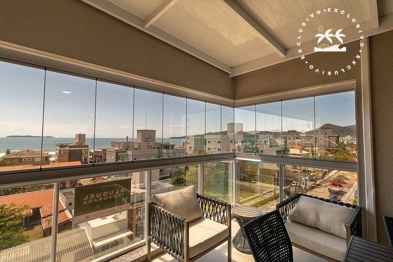 Puntarenas 303 - Cobertura duplex 3 suítes à 80 metros da Pr