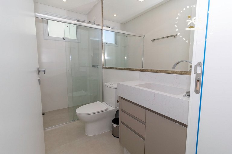 Puntarenas 303 - Cobertura duplex 3 suítes à 80 metros da Pr