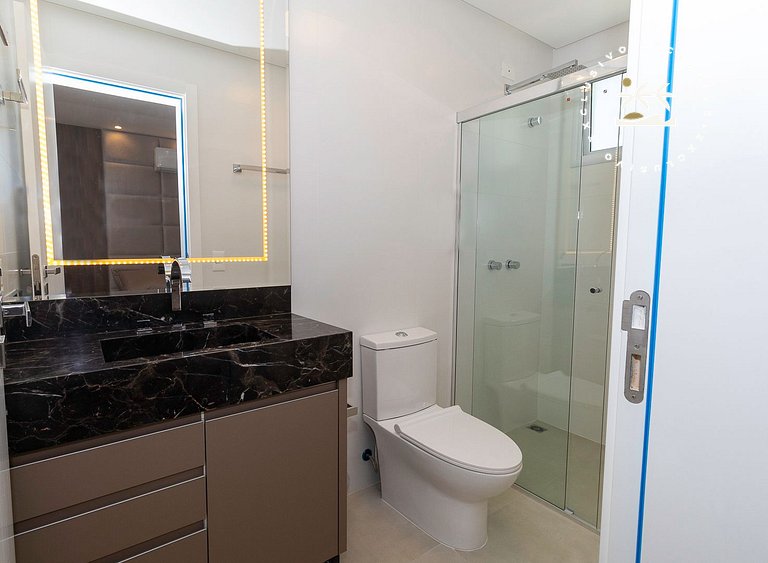 Puntarenas 303 - Cobertura duplex 3 suítes à 80 metros da Pr