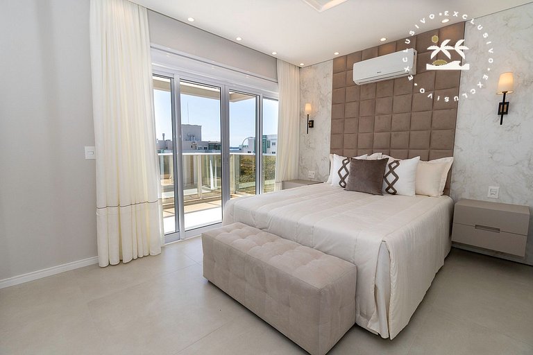 Puntarenas 303 - Cobertura duplex 3 suítes à 80 metros da Pr