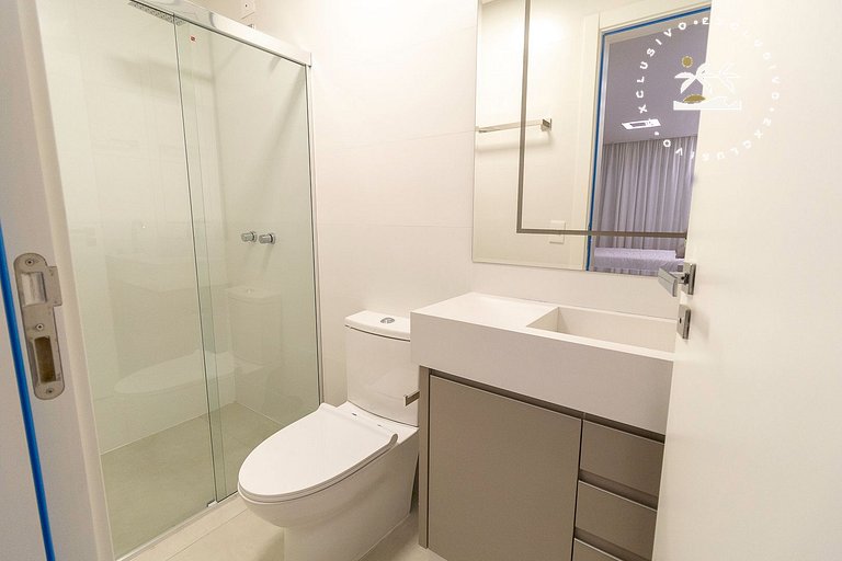 Puntarenas 303 - Cobertura duplex 3 suítes à 80 metros da Pr