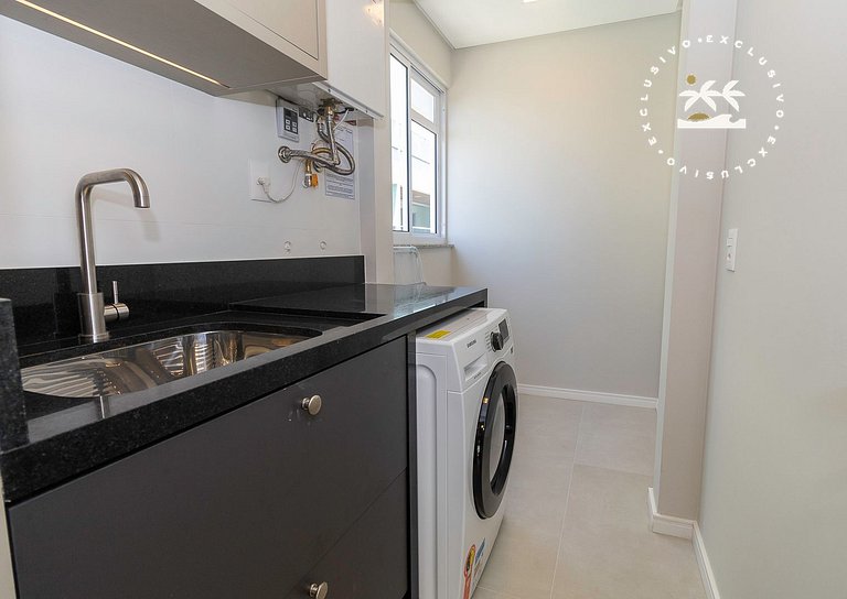 Puntarenas 303 - Cobertura duplex 3 suítes à 80 metros da Pr