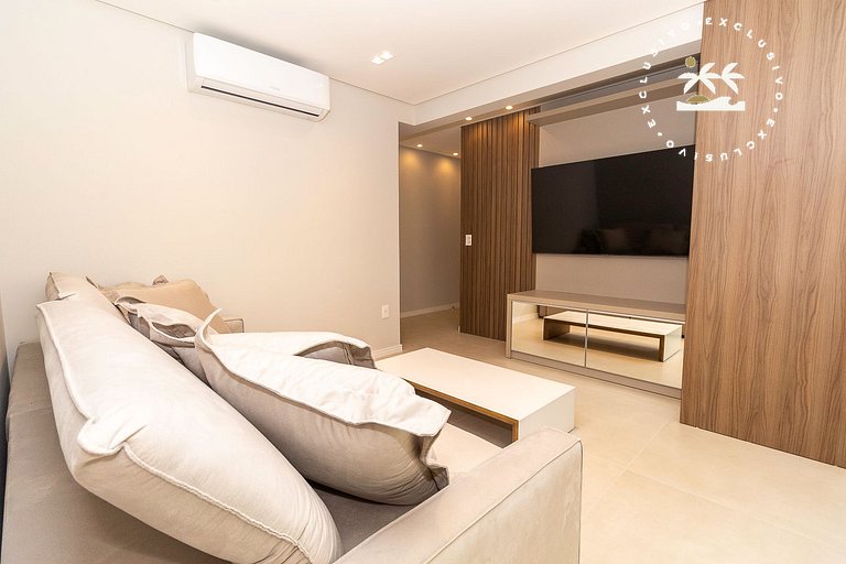 Puntarenas 303 - Cobertura duplex 3 suítes à 80 metros da Pr