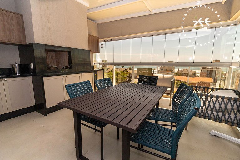 Puntarenas 303 - Cobertura duplex 3 suítes à 80 metros da Pr