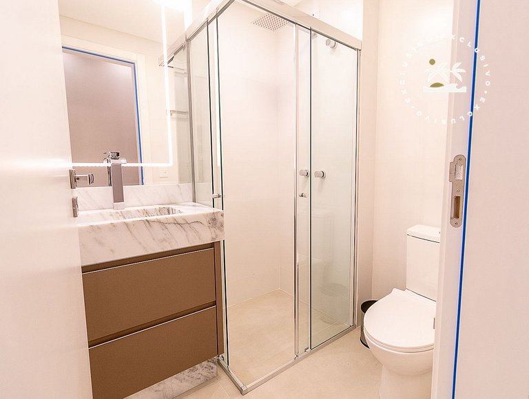 Puntarenas 306 - Cobertura duplex 3 suítes à 80 metros da Pr