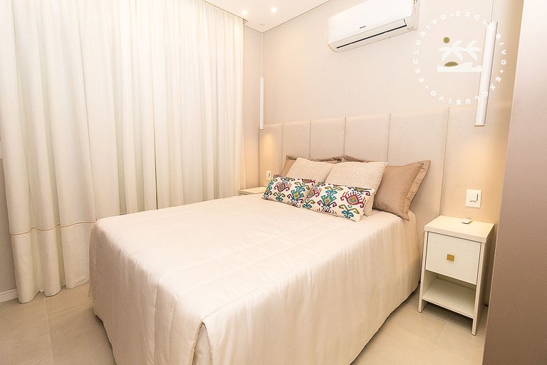 Puntarenas 306 - Cobertura duplex 3 suítes à 80 metros da Pr