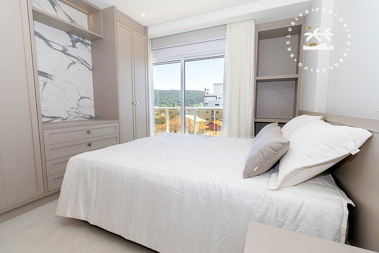 Puntarenas 306 - Cobertura duplex 3 suítes à 80 metros da Pr