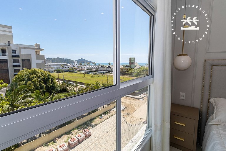 Puntarenas 306 - Cobertura duplex 3 suítes à 80 metros da Pr