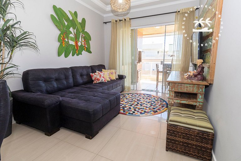 Maristela 201 - Apto 3 quartos à 100 metros da Praia de Bomb