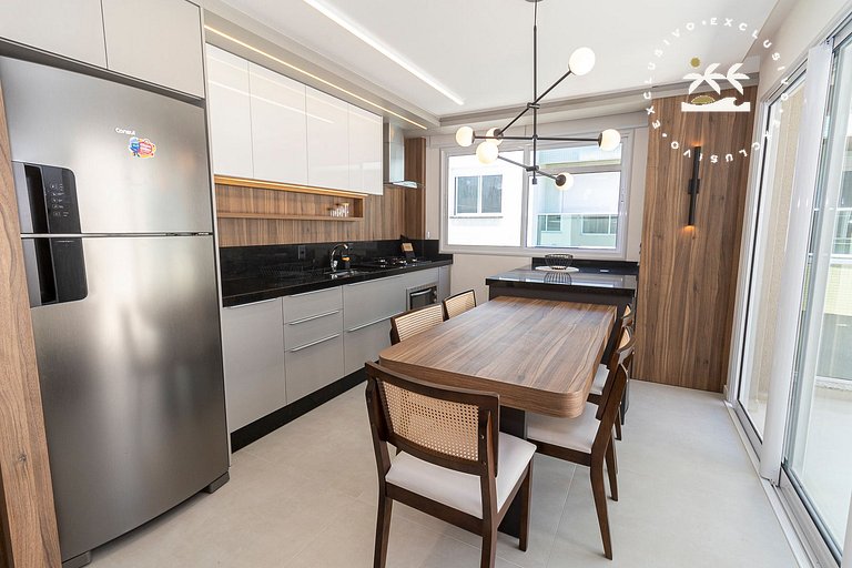 Puntarenas 304 - Apto 2 suítes 80 metros da praia do Marisca