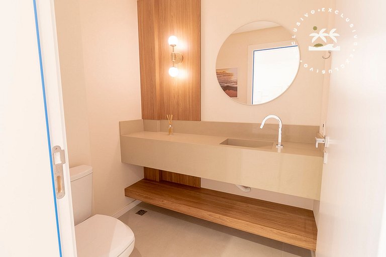 Puntarenas 304 - Apto 2 suítes 80 metros da praia do Marisca