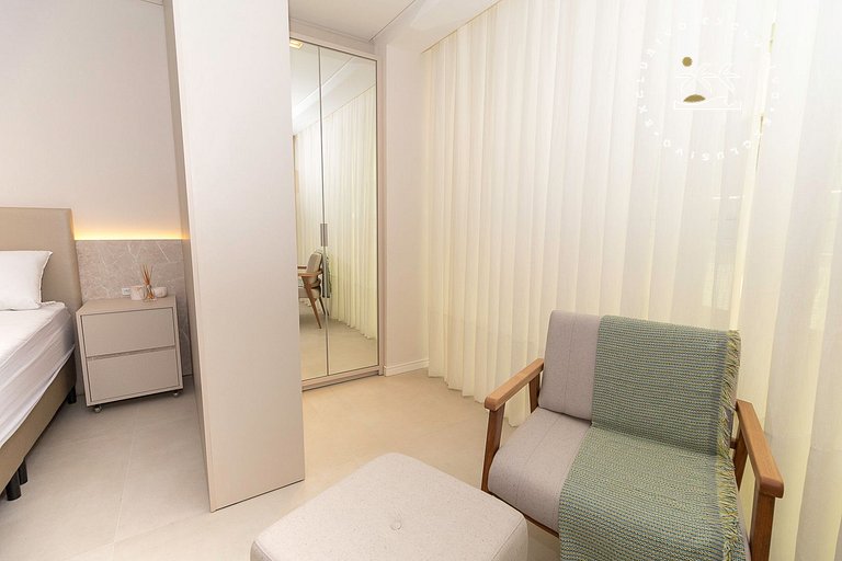 Puntarenas 304 - Apto 2 suítes 80 metros da praia do Marisca