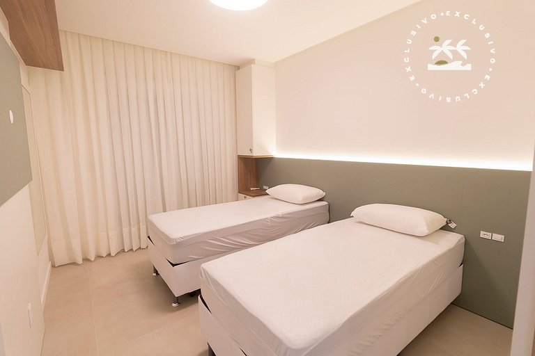 Caraíbas 01 - Excelente apartamento garden 2 suítes - À pouc