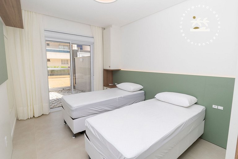 Caraíbas 01 - Excelente apartamento garden 2 suítes - À pouc