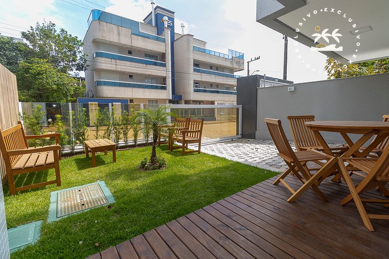 Caraíbas 01 - Excelente apartamento garden 2 suítes - À pouc