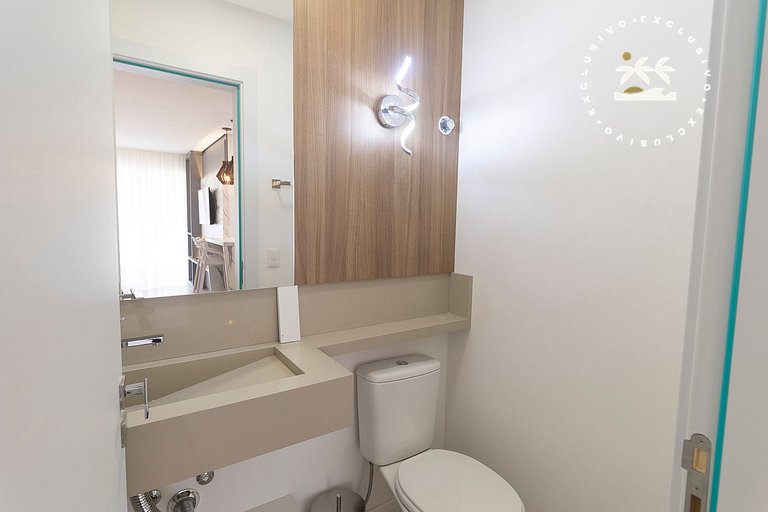 Caraíbas 01 - Excelente apartamento garden 2 suítes - À pouc