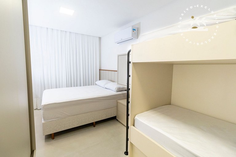 Puntarenas 202 - Apto 2 suítes à 80 metros da Praia do Maris