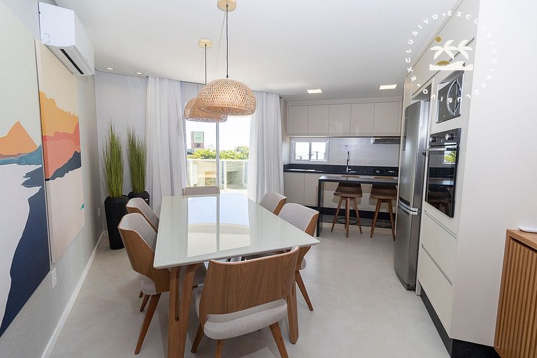 Puntarenas 202 - Apto 2 suítes à 80 metros da Praia do Maris