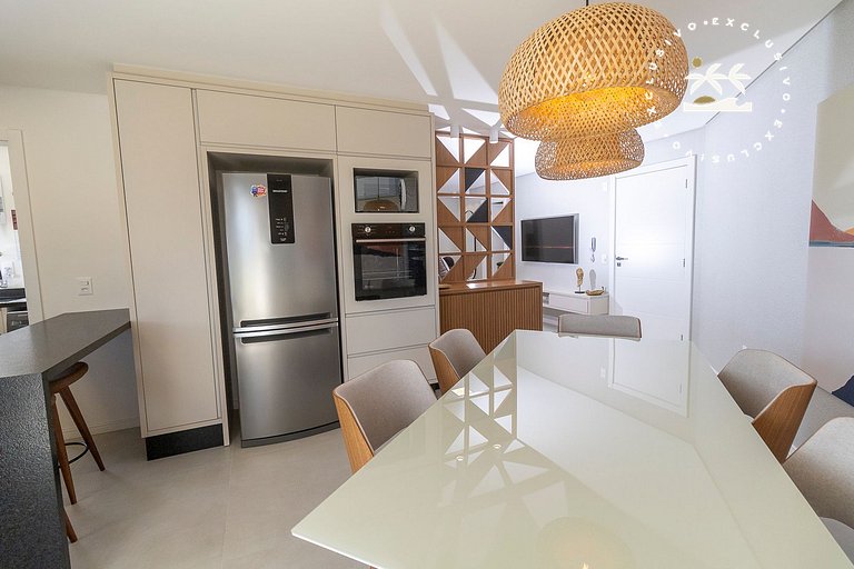 Puntarenas 202 - Apto 2 suítes à 80 metros da Praia do Maris