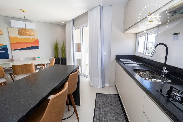 Puntarenas 202 - Excelente apartamento 2 suítes - Finamente