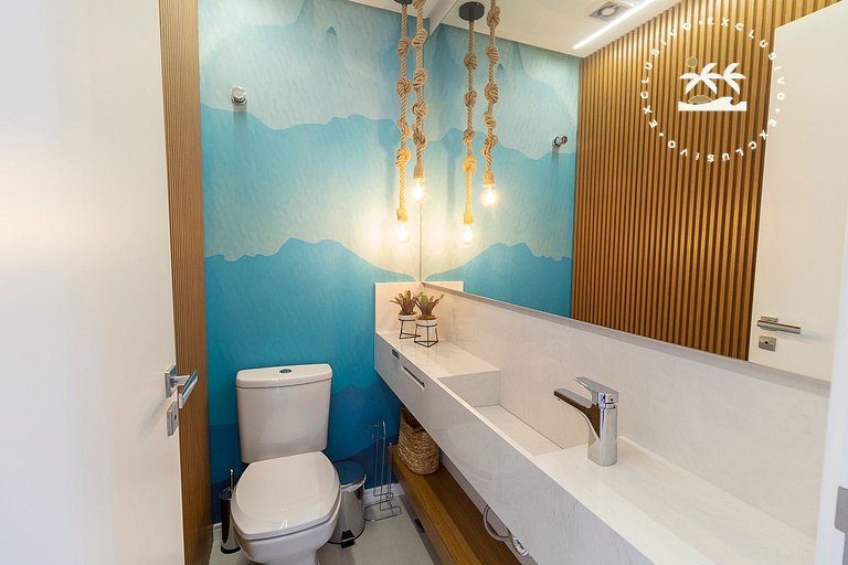 Puntarenas 202 - Apto 2 suítes à 80 metros da Praia do Maris