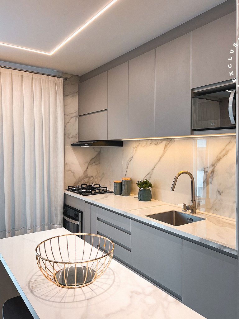 Solar do Atlântico 101 - Excelente apartamento 2 suítes em c