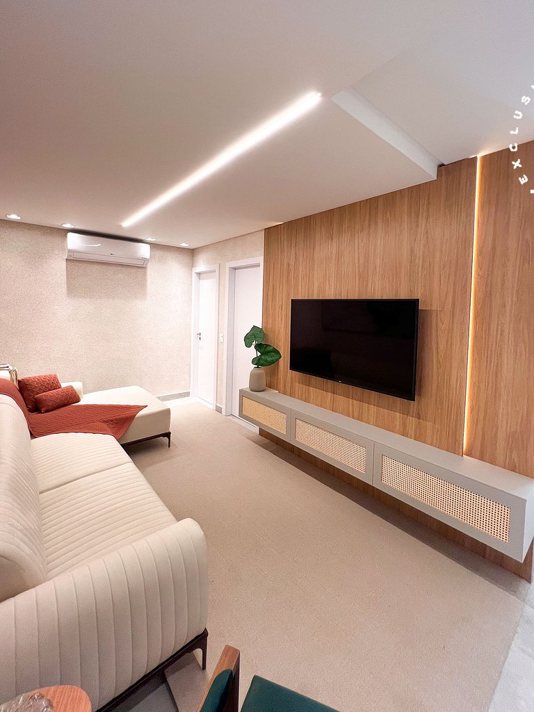 Solar do Atlântico 101 - Excelente apartamento 2 suítes em c
