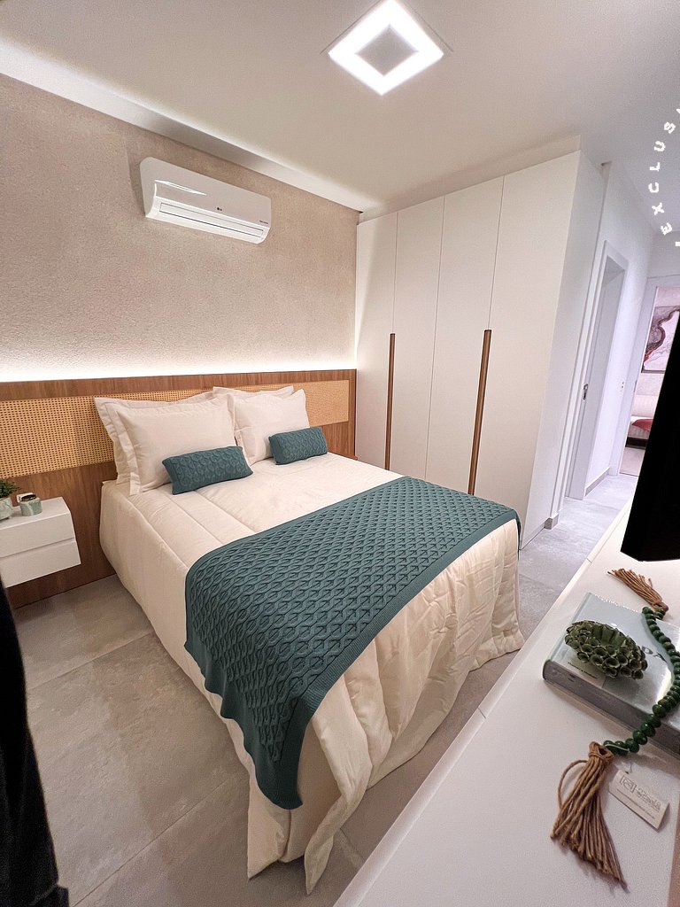 Solar do Atlântico 101 - Excelente apartamento 2 suítes em c