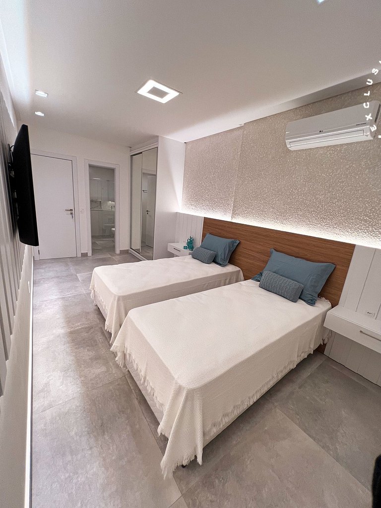 Solar do Atlântico 101 - Excelente apartamento 2 suítes em c