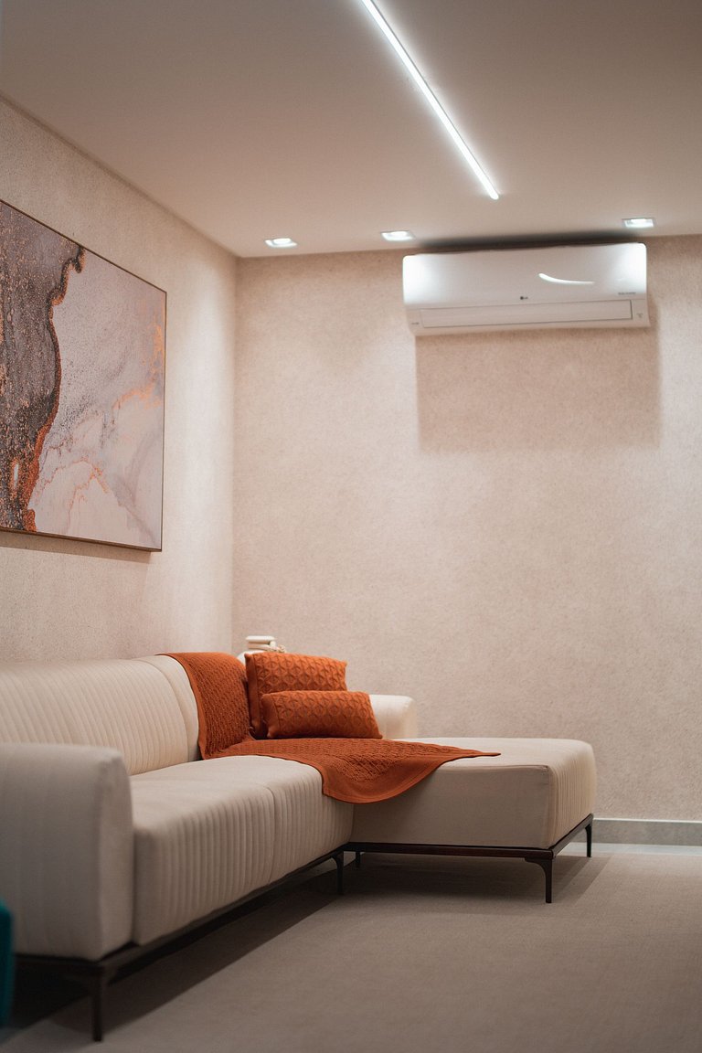 Solar do Atlântico 101 - Excelente apartamento 2 suítes em c