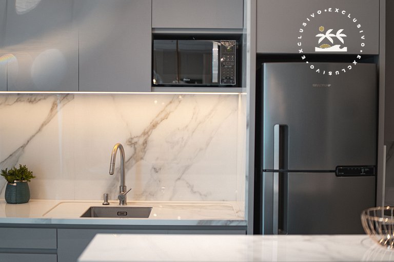 Solar do Atlântico 101 - Excelente apartamento 2 suítes em c