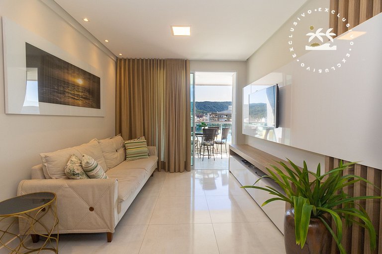 Di Trento 402 - Apto 2 quartos na praia de Bombas