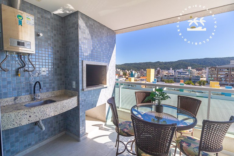 Di Trento 402 - Excelente apartamento na praia de Bombas à p