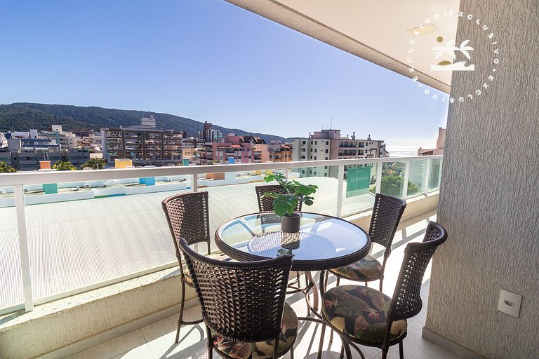 Di Trento 402 - Apto 2 quartos na praia de Bombas