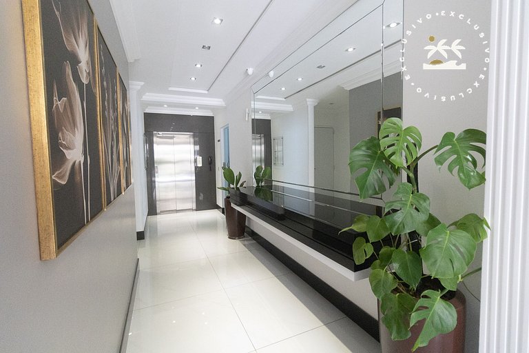 Di Trento 402 - Apto 2 quartos na praia de Bombas