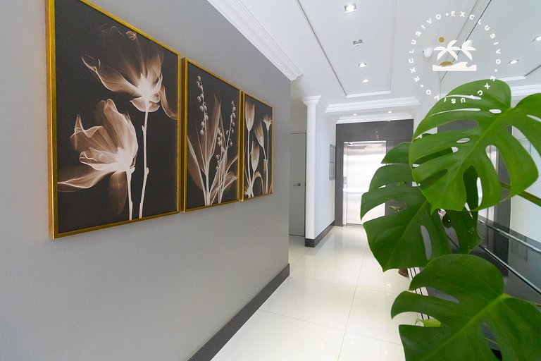 Di Trento 402 - Excelente apartamento na praia de Bombas à p